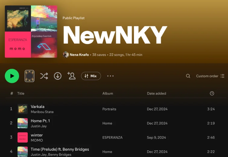 Imagen — playlist / regalo